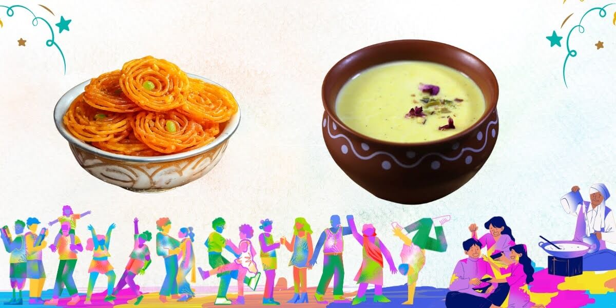 Celebrate the Colors of Holi with Jalebi and Rabdi-2
