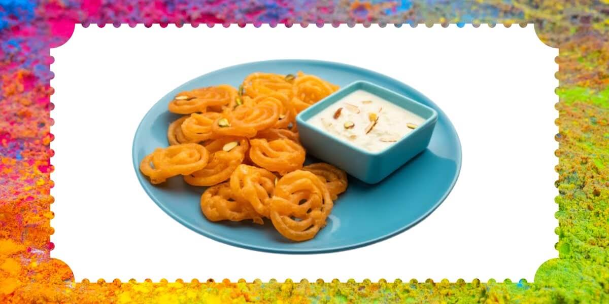 Celebrate the Colors of Holi with Jalebi and Rabdi-6