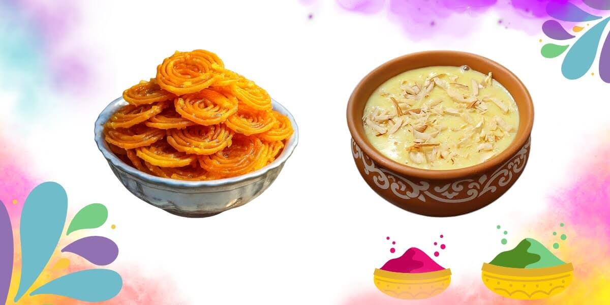 Celebrate the Colors of Holi with Jalebi and Rabdi-8