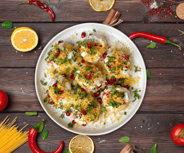 Papdi Chaat – Tangy, Crunchy Indian Snack-1