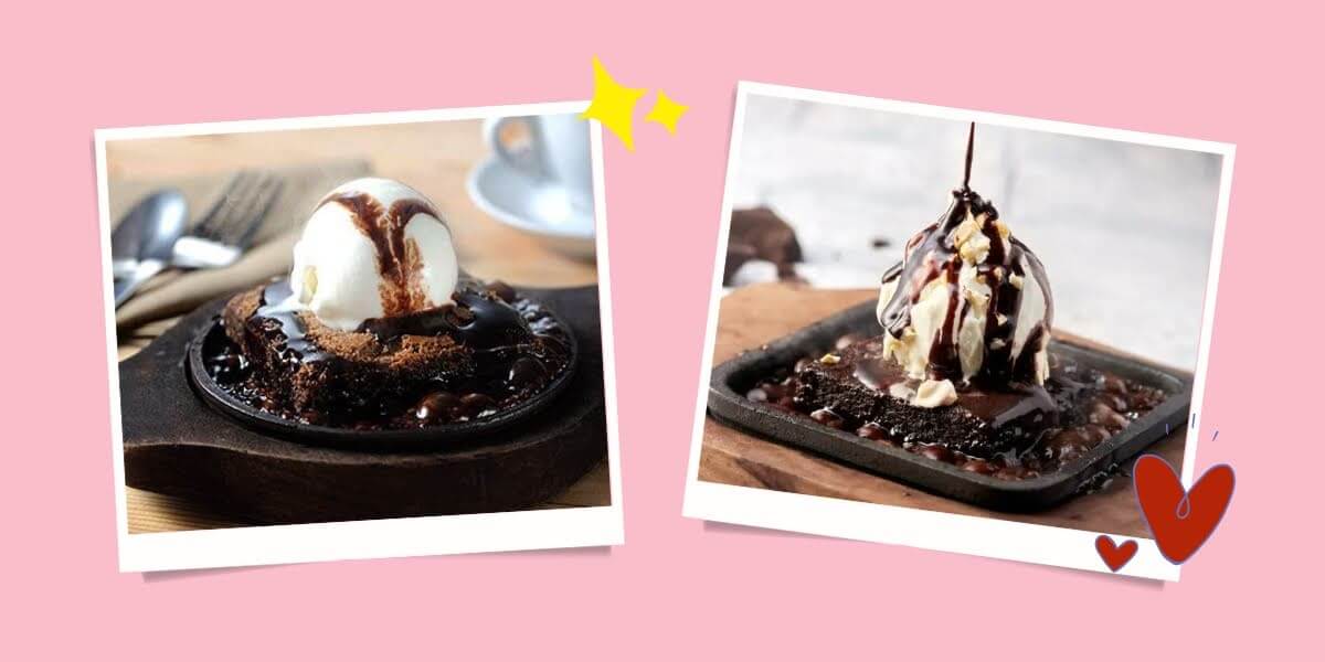 Sizzling Brownie with Ice Cream – The Perfect Hot & Cold Dessert Experience -3