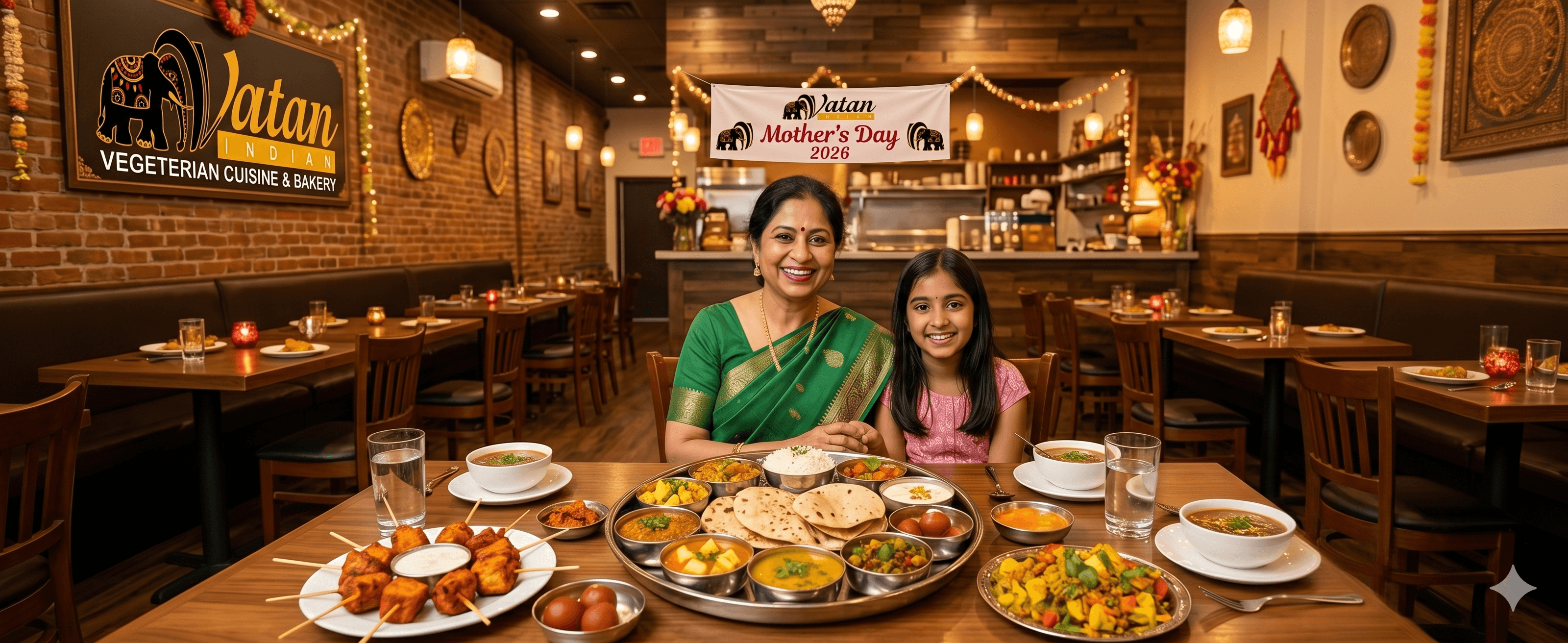 Best Indian Vegetarian Restaurant in Jersey City for Mother's Day Dinner 2026